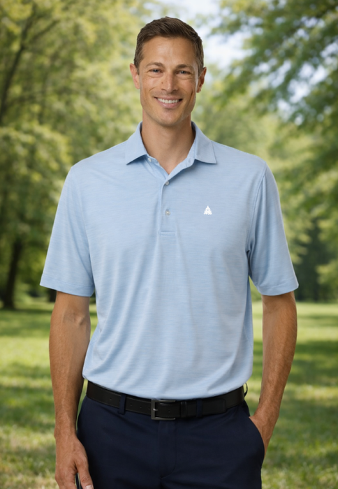 The Nor'easter Performance Stripe Polo Rogue Life Maine