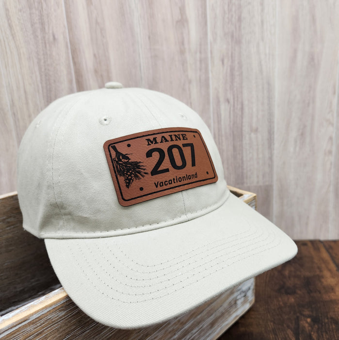 207 License Plate Twill Hat