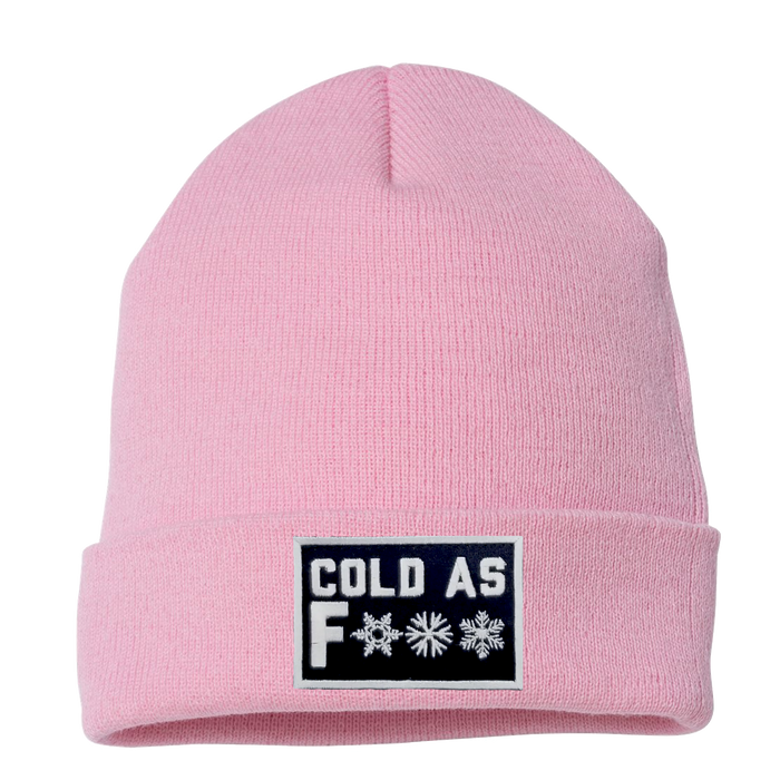 Cold as F*** Unlined Knit Beanie