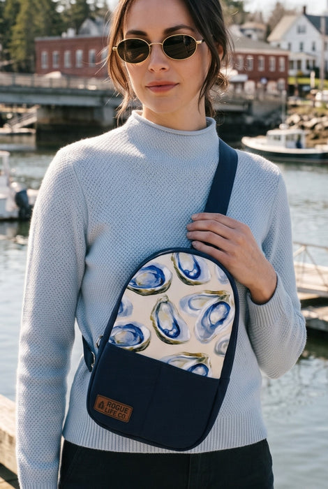 Watercolor Oysters Stella ROGUE LIFE Co. BAGS