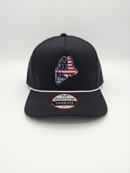 USA 250th Celebration Maine Retro Fit Hat Rogue Life Maine
