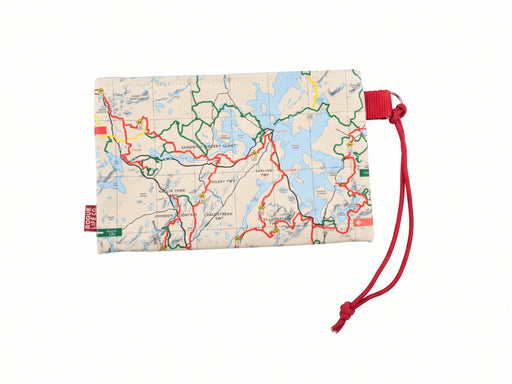 Maine Snowmobile Trail Wristlet ROGUE LIFE Co. Bag