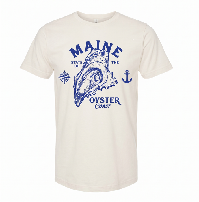 Maine Oyster Coast Tee ROGUE LIFE Co. T-Shirt