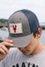 Structured Trucker Hat - Embroidered Lobster Patch ROGUE LIFE Co. Hat