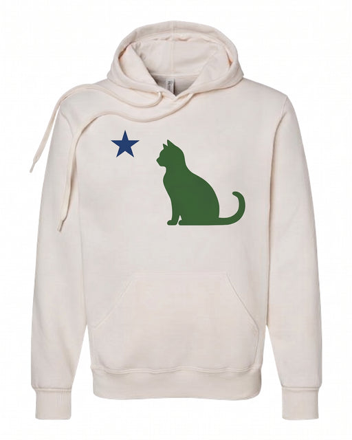 The "Purrrfect" Maine Cat Flag Hoodie ROGUE LIFE Co. Hoodie