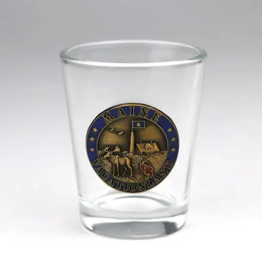 Maine "Vacationland" Collector's Shot Glass ROGUE LIFE MAINE Shot Glass