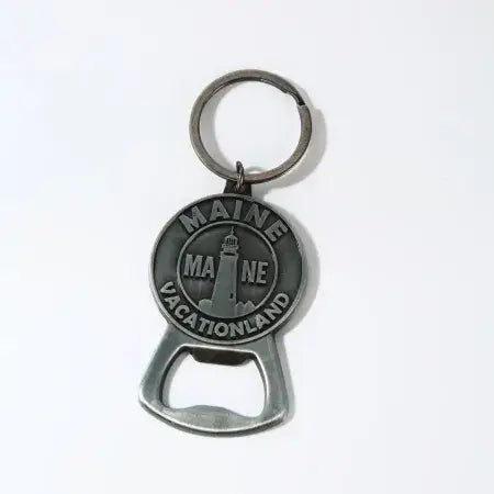Maine Vacationland Lighthouse Bottle Opener Keychain ROGUE LIFE Co. Keychain