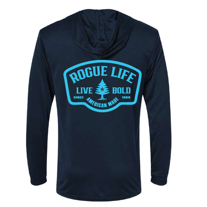 Live Bold Hooded UPF 50+ Long Sleeve