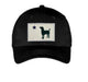 Maine Flag Dog Patch Twill Hat SHOP ROGUE WEAR Hats