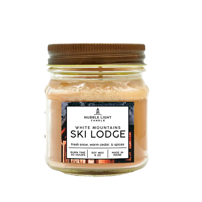 Ski Lodge Soy Wax 8 oz Candle