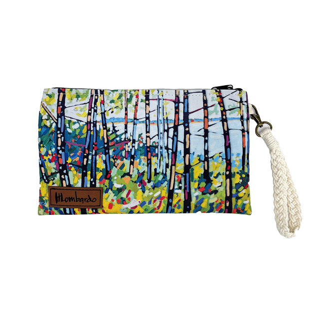 Holly Lombardo Birch Sunburst Wristlet