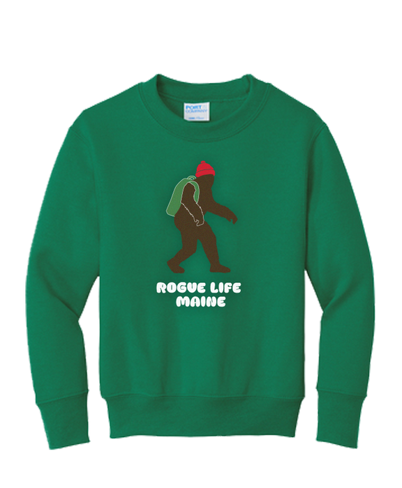 Youth Backpack Bigfoot Crewneck