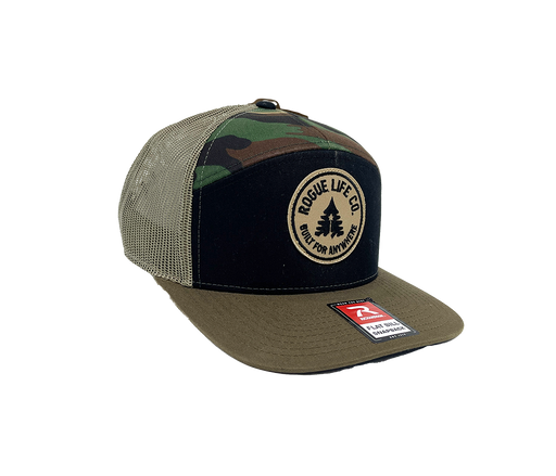 Rogue Life Co. Seven-Panel Snapback Rogue Life Maine