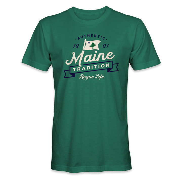Maine Tradition Vintage "1901 Flag" T-Shirt