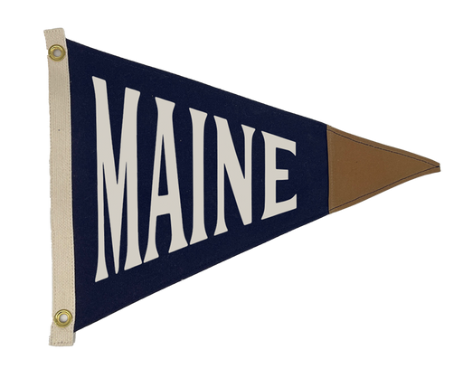 Maine Waxed Pennant ROGUE LIFE MAINE Decor